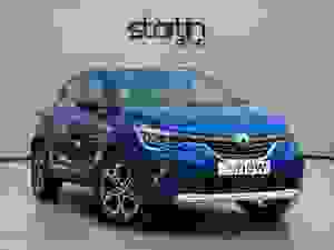 Used ~ Renault CAPTUR Techno TCe 90 MY22 iron blue with diamond black roof at Startin Group