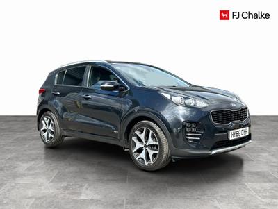 Used 2016 Kia Sportage 2.0 CRDi GT-LINE Phantom Black at Kia Motors UK