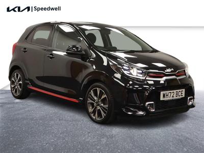 Used 2022 Kia Picanto 1.0 T-GDi ISG GT-LINE Midnight Black at Kia Motors UK