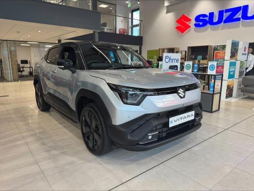 Used ~ Suzuki e Vitara 61kWh Ultra Auto 5dr (E85) SPLENDID SILVER/BLACK ROOF   B at Richmond Motor Group