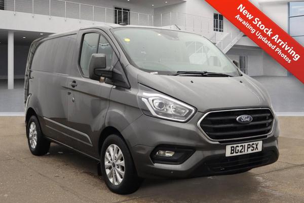 Used 2021 Ford TRANSIT CUSTOM 2.0 300 EcoBlue Limited Panel Van 5dr Diesel Auto L1 Euro 6 (s/s) (170 ps) at Otter Vale Motors