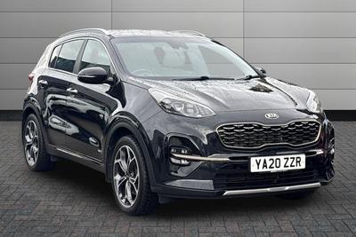 Used 2020 Kia Sportage 1.6 T-GDi GT-LINE Phantom Black at Kia Motors UK