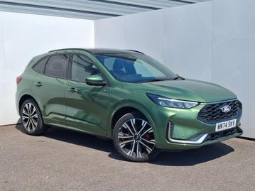 Used 2024 Ford Kuga 2.5 Duratec 14.4kWh ST-Line X CVT Euro 6 (s/s) 5dr Green at Islington Motor Group