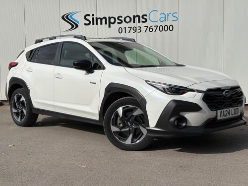 Used 2024 Subaru Crosstrek 2.0 i e-Boxer Touring SUV 5dr Petrol Hybrid Lineartronic 4WD Euro 6 (s/s) (136 ps) Crystal White at Simpsons