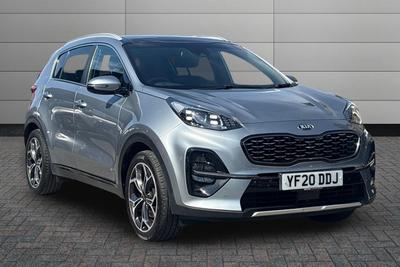 Used 2020 Kia Sportage 1.6 T-GDi GT-LINE S Lunar Silver at Kia Motors UK