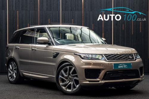 Used 2021 Land Rover Range Rover Sport 2.0 P400e 13.1kWh Autobiography Dynamic Auto 4WD Euro 6 (s/s) 5dr Bronze at Auto100