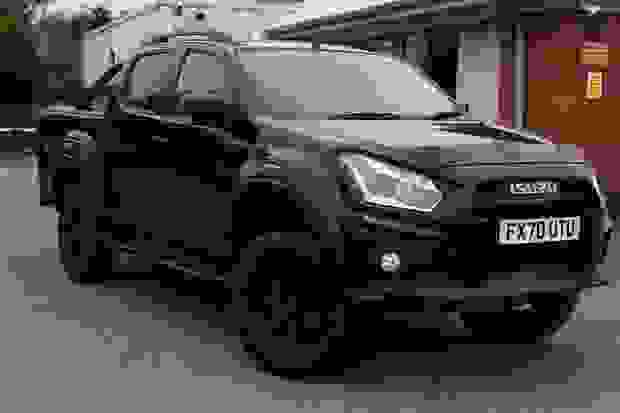 Used 2021 Isuzu D-Max 1.9 TD XTR Nav+ Double Cab Pickup Auto 4WD Euro 6 4dr Black at Duckworth Motor Group