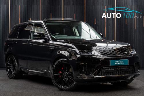 Used 2021 Land Rover Range Rover Sport 2.0 P400e 13.1kWh Autobiography Dynamic Auto 4WD Euro 6 (s/s) 5dr Black at Auto100