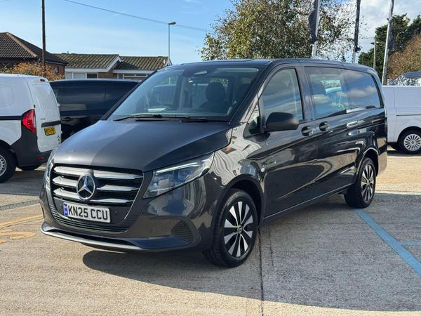 Used 2025 Mercedes-Benz Vito 2.0 119 CDI SELECT Crew Van G-Tronic RWD L2 Euro 6 (s/s) 5dr Graphite Grey at MBNI Truck & Van