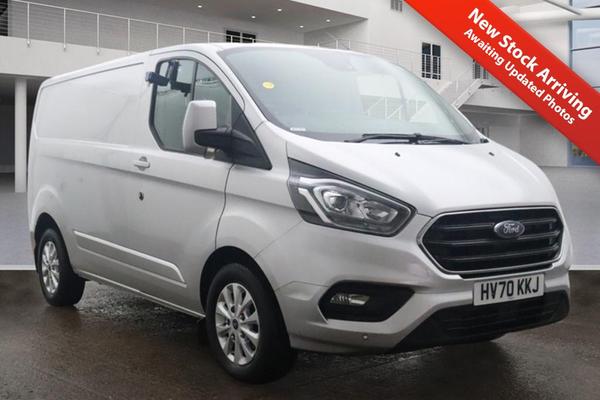 Used 2020 Ford TRANSIT CUSTOM 2.0 300 EcoBlue Limited Panel Van 5dr Diesel Manual L1 Euro 6 (s/s) (130 ps) at Otter Vale Motors