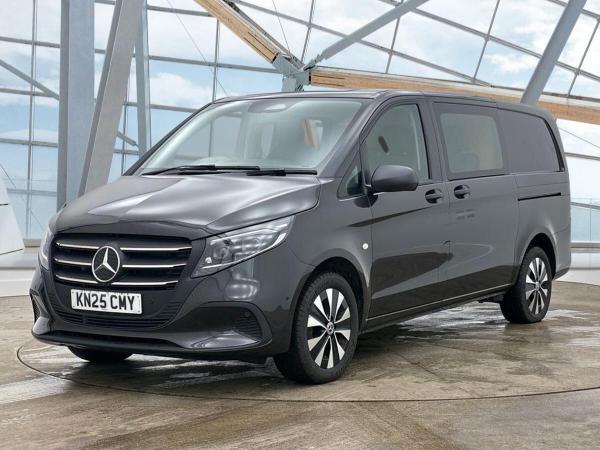 Used 2025 Mercedes-Benz Vito 2.0 119 CDI SELECT Crew Van G-Tronic RWD L2 Euro 6 (s/s) 5dr graphite grey at MBNI Truck & Van