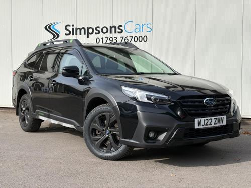 Used 2022 Subaru Outback 2.5i Field Estate 5dr Petrol Lineartronic 4WD Euro 6 (s/s) (169 ps) Crystal Black at Simpsons
