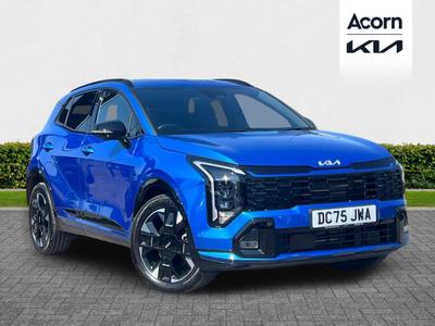 Used 2025 Kia Sportage 1.6 T-GDi HEV GT-LINE Blue Flame at Kia Motors UK