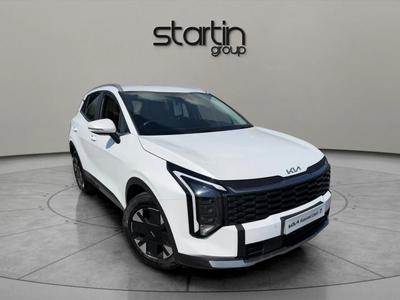 Used 2025 Kia Sportage 1.6 T-GDi HEV PURE Fusion White at Kia Motors UK