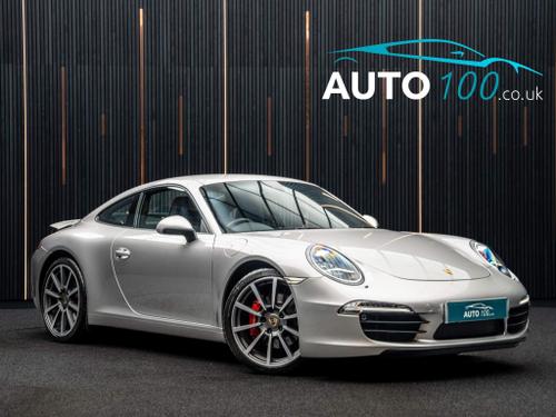 Used 2012 Porsche 911 3.8 991 Carrera S PDK Euro 5 (s/s) 2dr Silver at Auto100