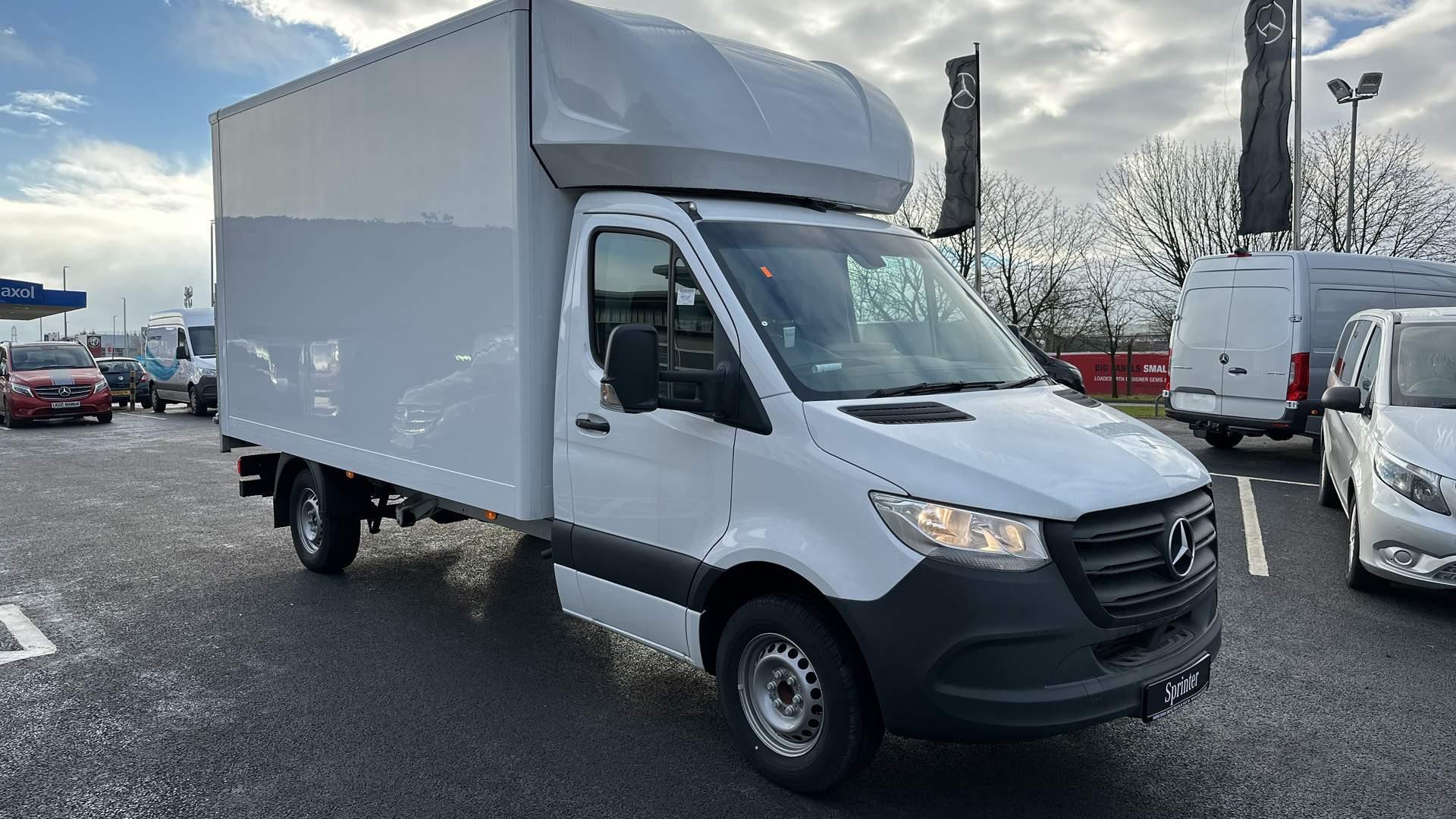 Mercedes sprinter box sales van