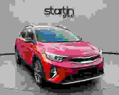 Kia Stonic 1.0 T-GDi ISG 48V CONNECT Blaze Red with Black Roof at Startin Group