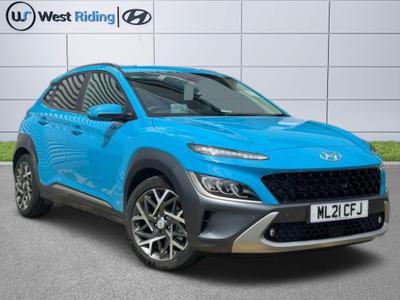 Used 2021 Hyundai KONA 1.6 h-GDi Ultimate DCT Euro 6 (s/s) 5dr at West Riding