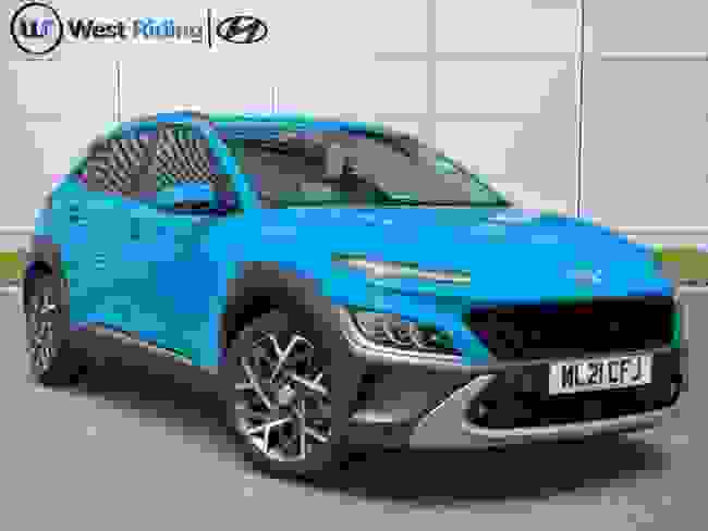 Used 2021 Hyundai KONA 1.6 h-GDi Ultimate DCT Euro 6 (s/s) 5dr Blue at West Riding