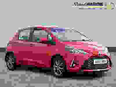 Used 2017 Toyota Yaris 1.5 VVT-i Icon Euro 6 5dr Red at Richard Hardie