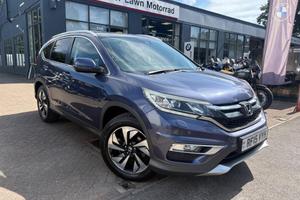 Used 2015 Honda CR-V 2.0 i-VTEC EX Auto 4WD Euro 6 5dr Blue at Balmer Lawn Group