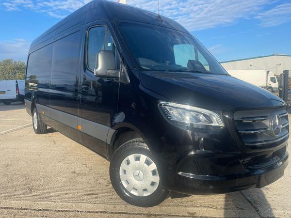 Used ~ Mercedes-Benz Sprinter 2.0 315 CDI PRO G-Tronic RWD L3 H2 Euro 6 (s/s) 5dr Obsidian Black at MBNI Truck & Van