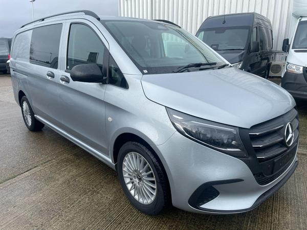 Used ~ Mercedes-Benz Vito 2.0 116 CDI PRO Crew Van G-Tronic RWD L2 Euro 6 (s/s) 5dr High Tech Silver at MBNI Truck & Van