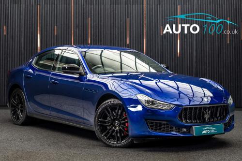 Used 2021 Maserati Ghibli 2.0 MHEV Sportivo ZF Euro 6 (s/s) 4dr Blue at Auto100