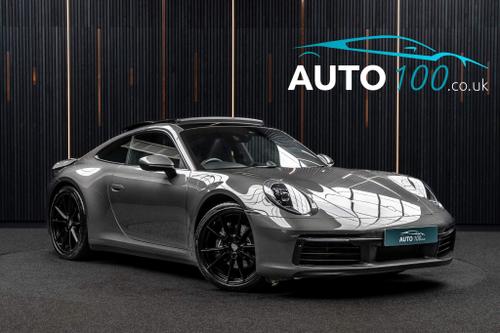 Used 2020 Porsche 911 3.0T 992 Carrera PDK Euro 6 (s/s) 2dr Grey at Auto100