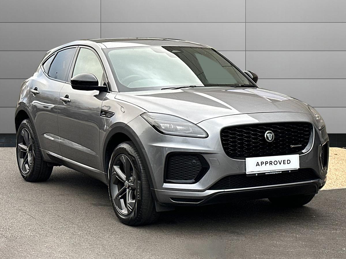 Used 2023 Jaguar E PACE 1.5 P300e R Dynamic SE Black 5dr 39 490 15 591 miles Eiger Grey SinclairGroup