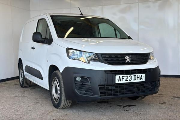 Used 2023 Peugeot PARTNER 1.5 BlueHDi 1000 Professional Premium + Standard Panel Van 5dr Diesel Manual SWB Euro 6 (s/s) (100 bhp) at Otter Vale Motors