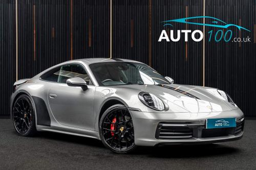 Used 2019 Porsche 911 3.0T 992 Carrera 4S PDK 4WD Euro 6 (s/s) 2dr Silver at Auto100