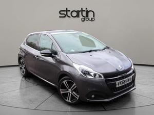 Used 2018 Peugeot 208 1.2 PureTech GPF GT Line Euro 6 (s/s) 5dr at Startin Group