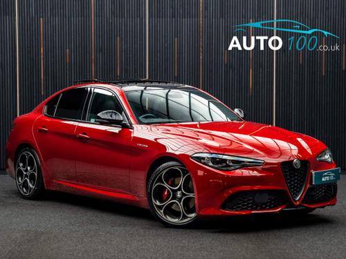 Used 2023 Alfa Romeo Giulia 2.0T Veloce Auto Euro 6 (s/s) 4dr Red at Auto100