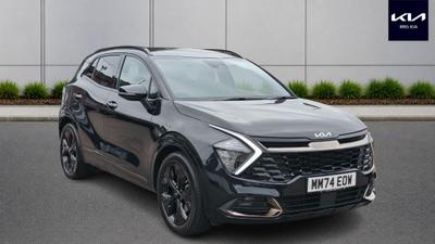 Used 2025 Kia Sportage 1.6 T-GDi 48V DCT SHADOW Phantom Black at Kia Motors UK