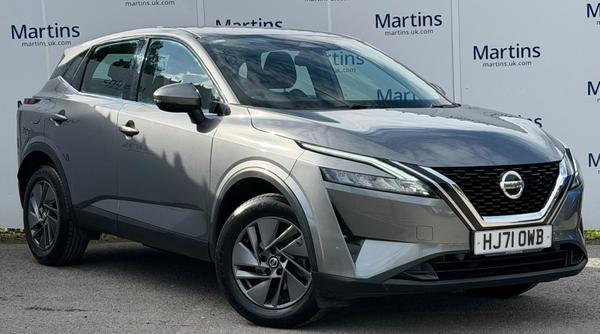 Used 2021 Nissan Qashqai 1.3 DIG-T MHEV Acenta Premium Euro 6 (s/s) 5dr Grey at Martins Group