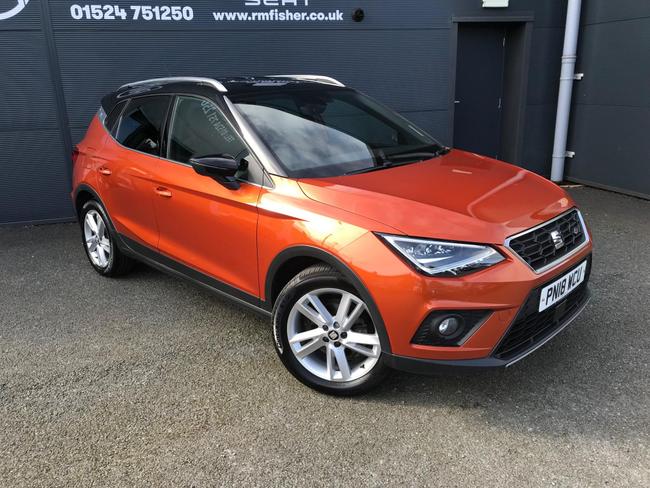 Used 2018 SEAT Arona 1.0 TSI FR Euro 6 (s/s) 5dr at RM Fisher
