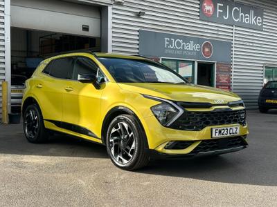 Used 2023 Kia Sportage 1.6 T-GDi ISG 48V GT-LINE Splash Lemon at Kia Motors UK