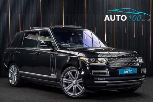 Used 2016 Land Rover Range Rover 4.4 SD V8 SV Autobiography Auto 4WD Euro 6 (s/s) 5dr LWB Black at Auto100