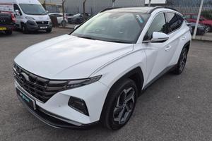 Used 2022 Hyundai TUCSON 1.6 T-GDi 13.8kWh Ultimate Auto 4WD Euro 6 (s/s) 5dr White at Balmer Lawn Group