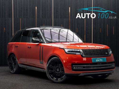 Used 2022 Land Rover Range Rover 3.0 D300 MHEV Autobiography Auto 4WD Euro 6 (s/s) 5dr Orange at Auto100