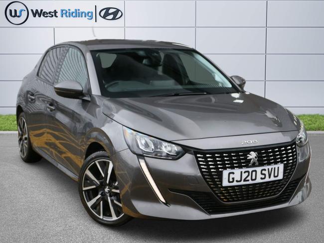 Used 2020 Peugeot 208 1.2 PureTech Allure Euro 6 (s/s) 5dr Grey at West Riding