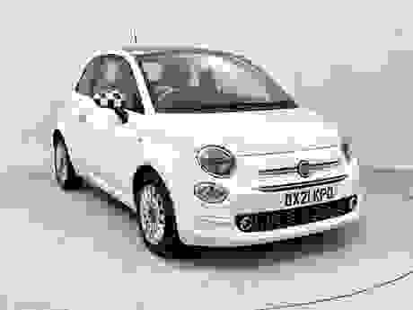 Used 2021 Fiat 500 1.0 MHEV Lounge Euro 6 (s/s) 3dr White at Drivers of Prestatyn