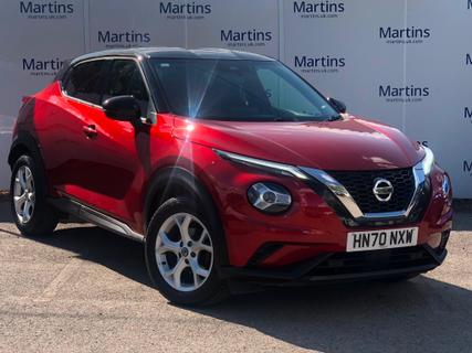 Used 2020 Nissan Juke 1.0 DIG-T N-Connecta Euro 6 (s/s) 5dr at Martins Group