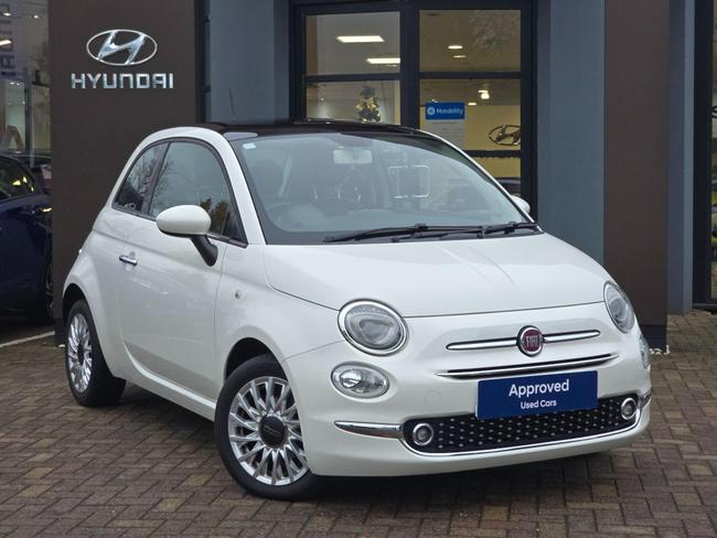 Used 2017 Fiat 500 1.2 Lounge Euro 6 (s/s) 3dr at West Riding