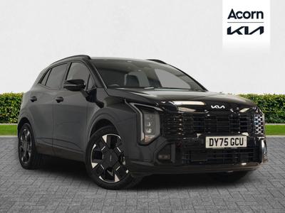Used 2025 Kia Sportage 1.6 T-GDi HEV GT-LINE Phantom Black at Kia Motors UK