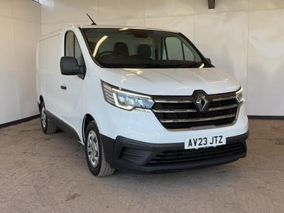 Used 2023 Renault TRAFIC 2.0 dCi Blue SL30 Business+ Panel Van 5dr Diesel Manual L1 H1 Euro 6 (s/s) (150 ps) GLACIER WHITE at Dack Vans