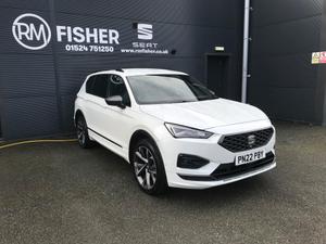 Used 2022 SEAT Tarraco 1.5 TSI EVO FR Sport DSG Euro 6 (s/s) 5dr White at RM Fisher