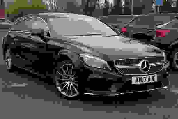 Used 2017 Mercedes-Benz CLS 3.0 CLS350d V6 AMG Line (Premium Plus) Shooting Brake G-Tronic+ Euro 6 (s/s) 5dr Obsidisian black at Duckworth Motor Group