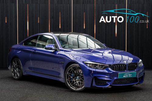 Used 2020 BMW M4 3.0 BiTurbo Heritage Edition DCT Euro 6 (s/s) 2dr Blue at Auto100